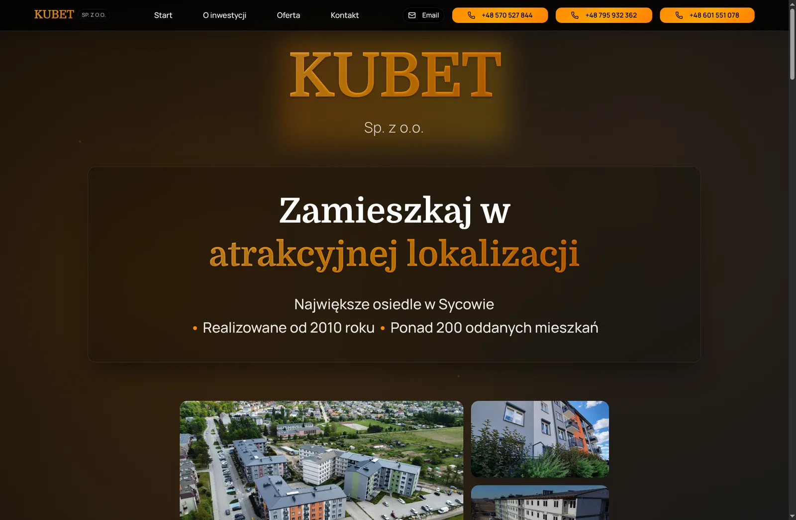 Kubet Buduje — strona kubet-buduje.pl